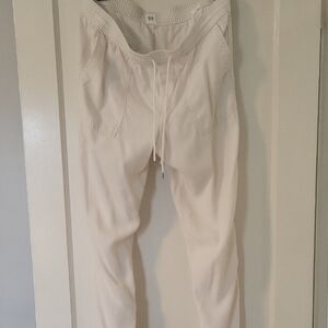 GAP Cream Track Pants